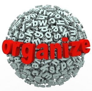 Organize Your Thoughts Letter Sphere Make Sense from Mess